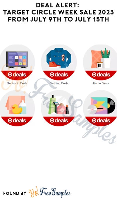 DEAL ALERT: Target Circle Week Sale 2023 from July 9th to July 15th
