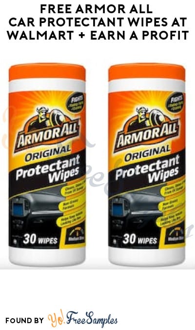FREE Armor All Car Protectant Wipes at Walmart + Earn A Profit (Swagbucks Required)