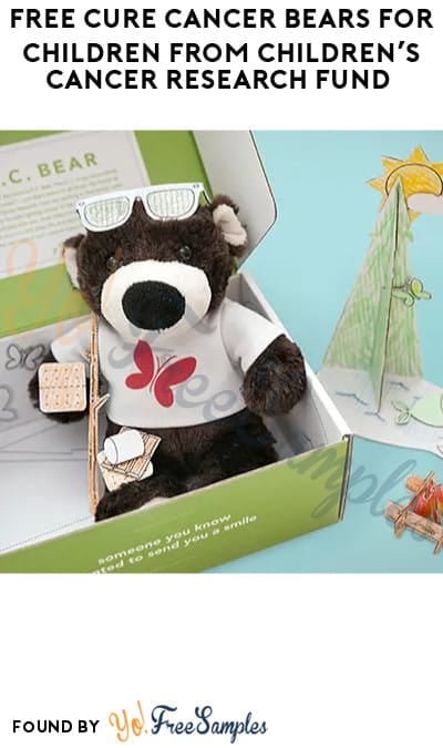 FREE Cure Cancer Bears for Children from Children’s Cancer Research Fund 