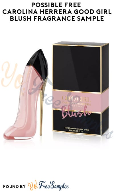 Possible FREE Carolina Herrera Good Girl Blush Fragrance Sample (Social Media Required)