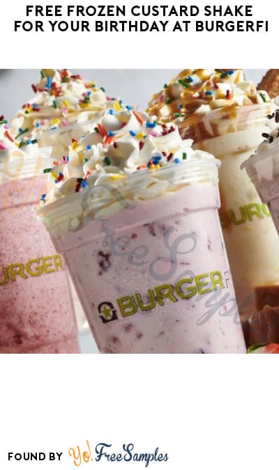 FREE Frozen Custard Shake for Your Birthday at BurgerFi (Rewards/Signup Required)