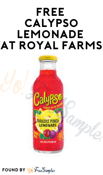 Today Only: FREE Calypso Lemonade at Royal Farms (App & ROFO Rewards Required)