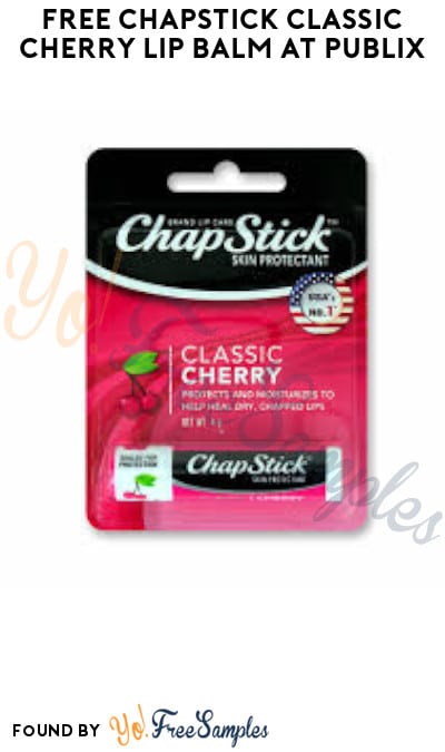 FREE Chapstick Classic Cherry Lip Balm at Publix (Account/Coupon Required)