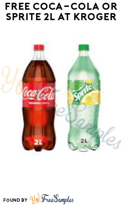 FREE Coca-Cola or Sprite 2L at Kroger (Account/Coupon Required)