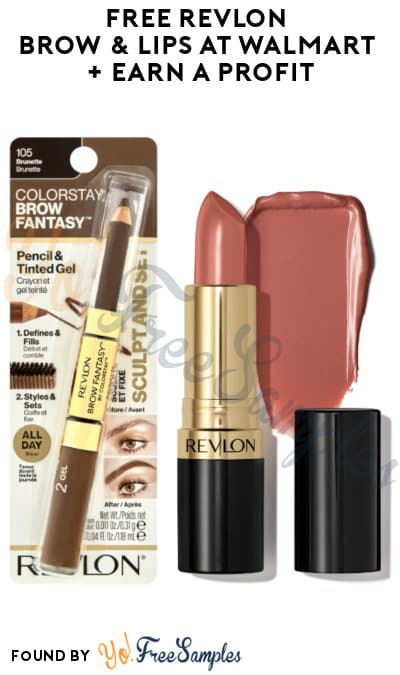 FREE Revlon Brow & Lips at Walmart + Earn A Profit (Ibotta Required)