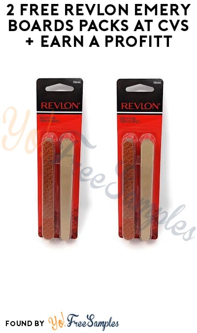 2 FREE Revlon Emery Boards Packs at CVS + Earn A Profit (Coupon/App Required)