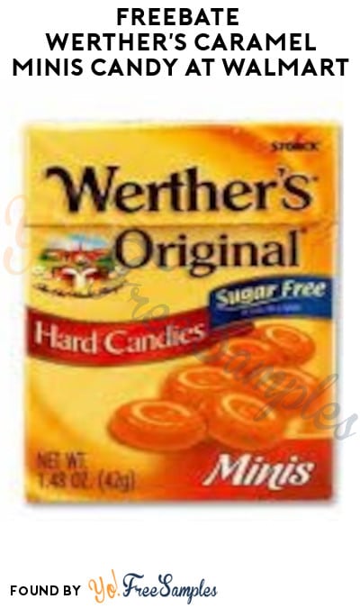 FREEBATE Werther’s Caramel Minis Candy at Walmart (Ibotta Required)