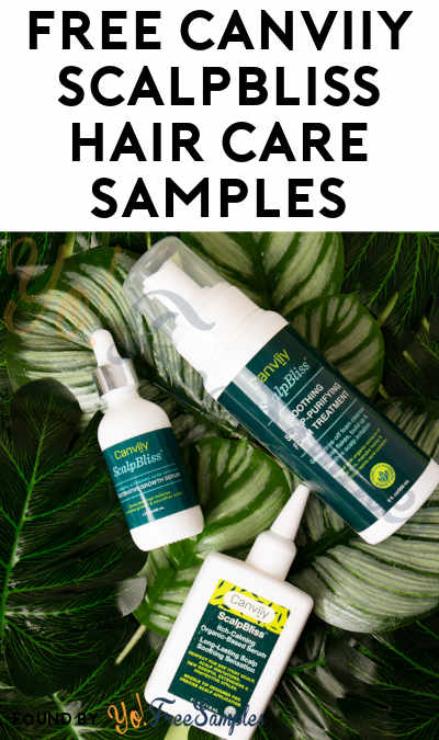 FREE Canviiy Scalpbliss Hair Care Sample for Itch-Free Scalp