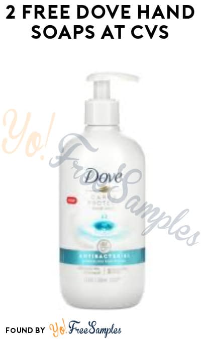 2 FREE Dove Hand Soaps at CVS (Coupon/App & Fetch Rewards Required)