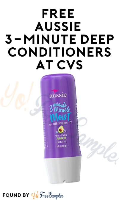 FREE Aussie 3-Minute Deep Conditioners at CVS