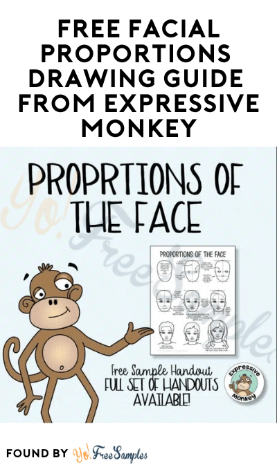 FREE Facial Proportions Drawing Guide from Expressive Monkey