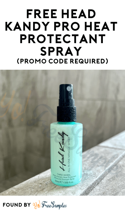 FREE Head Kandy Pro Heat Protectant Spray (Promo Code Required)