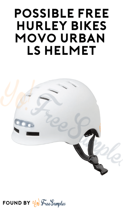 Possible FREE Hurley Bikes Movo Urban LS Helmet