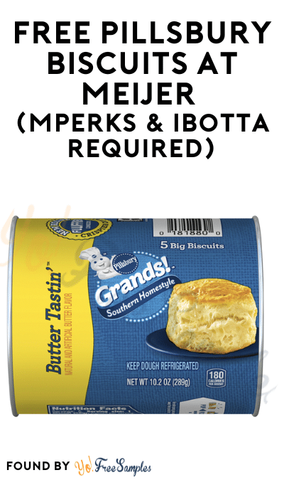 FREE Pillsbury Biscuits at Meijer (MPerks & Ibotta Required)
