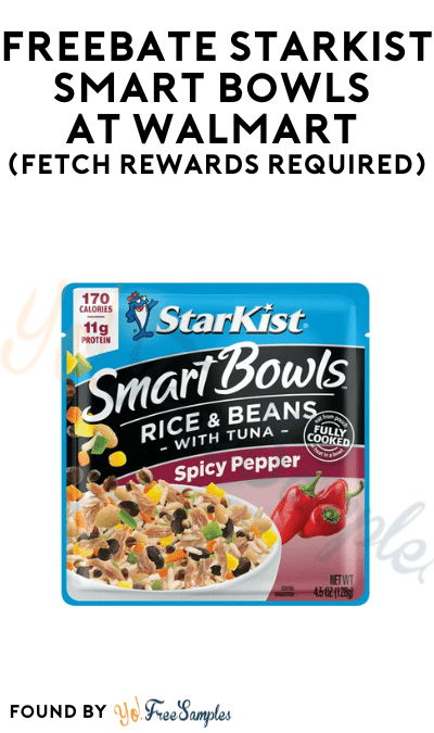 FREEBATE StarKist Smart Bowls at Walmart (Fetch Rewards Required)