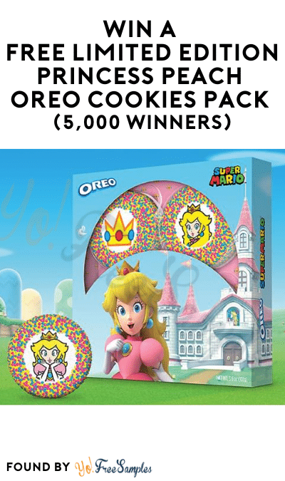 Win A FREE Limited Edition Princess Peach OREO Cookies Pack (5,000 Winners)