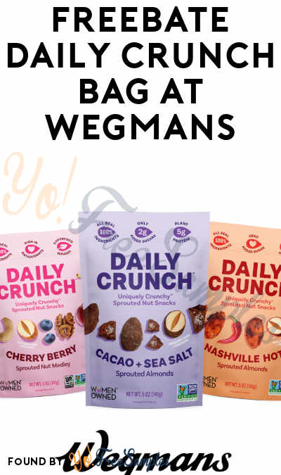 FREEBATE Daily Crunch Bag at Wegmans (Aisle Rebate Required)