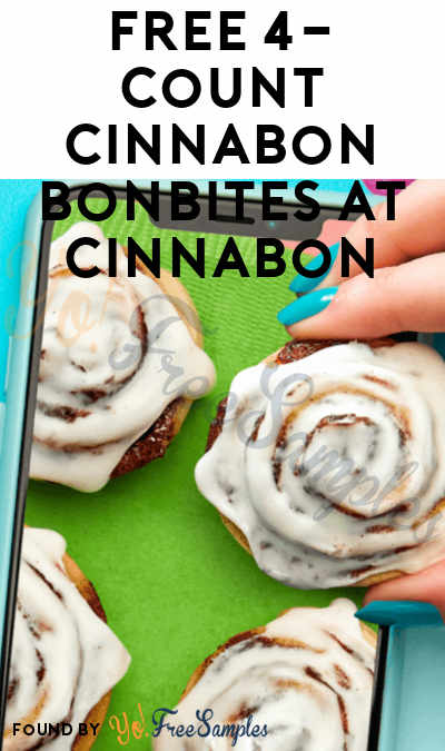 FREE 4-Count Cinnabon BonBites at Cinnabon (App & Rewards Required)