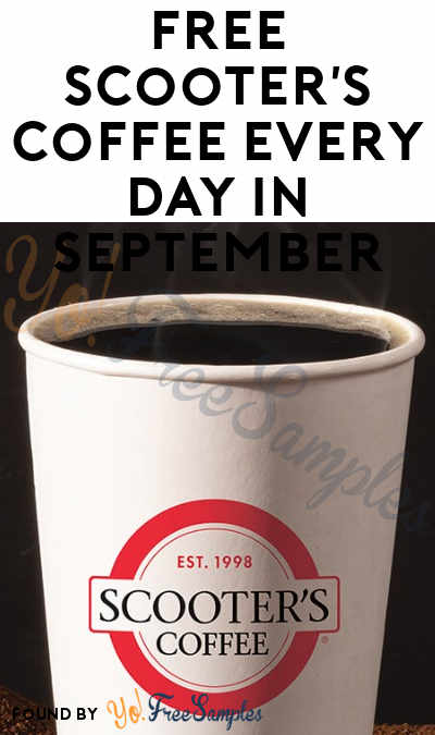 FREE Daily Freshly Brewed Coffee at Scooter’s All September