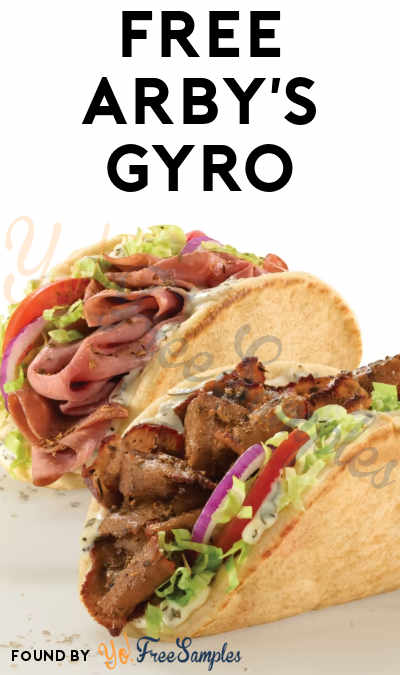 FREE Gyro At Arby’s With Purchase (New Rewards Accounts)