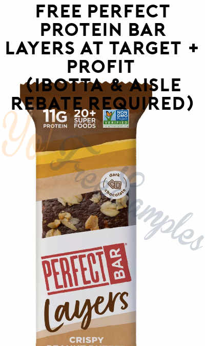 FREE Perfect Protein Bar Layers at Target + Profit (Ibotta & Aisle Rebate Required)