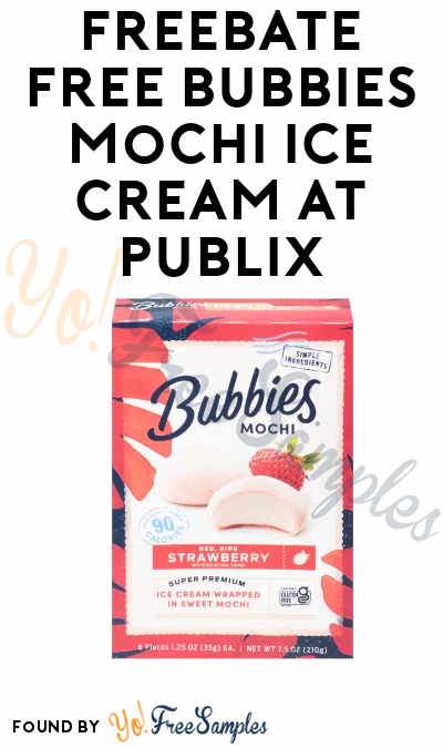 FREEBATE Bubbies Mochi Ice Cream + Profit at Publix (Ibotta Required)