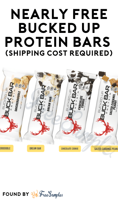 Nearly FREE Bucked Up Protein Bars (Shipping Cost Required)