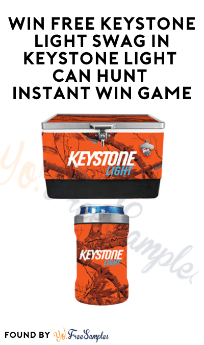 Win FREE Keystone Light Swag in Keystone Light Can Hunt Instant Win Game