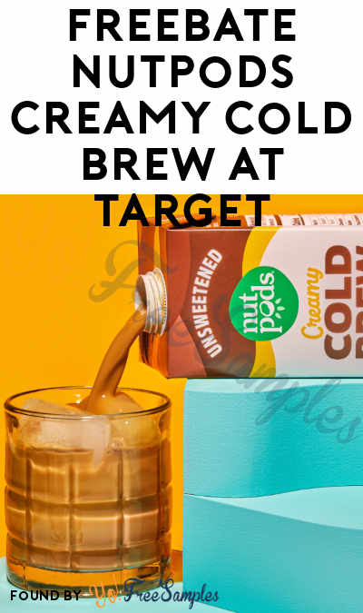 FREEBATE Nutpods Creamy Cold Brew at Target (Venmo/Paypal Required)