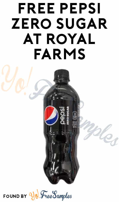Today Only: FREE 20 oz Pepsi Zero Sugar at Royal Farms (ROFO Rewards Required)