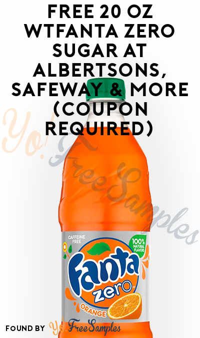 FREE 20 oz WTFanta Zero Sugar at Albertsons, Safeway & More (Coupon Required)