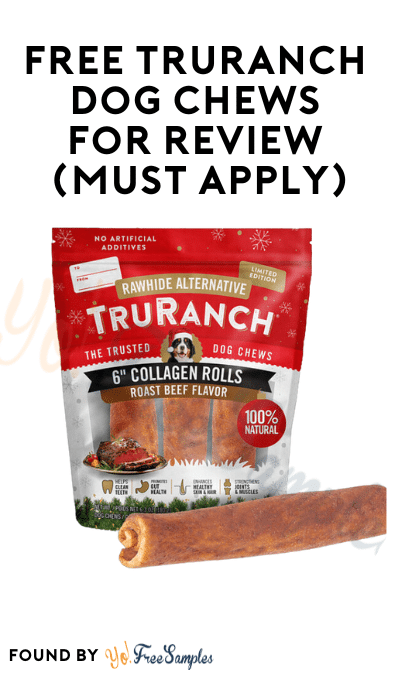 FREE TruRanch Dog Chews for Review (Must Apply)