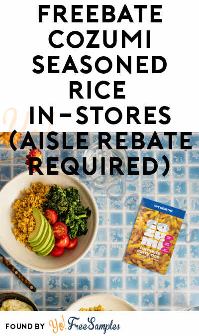 FREEBATE Cozumi Seasoned Rice In-Stores (Aisle Rebate Required)