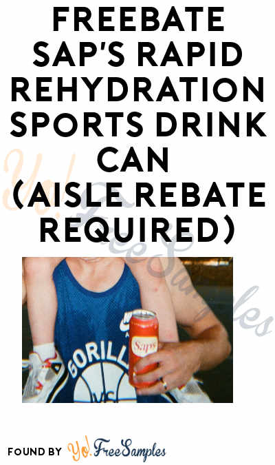 FREEBATE Sap’s Rapid Rehydration Sports Drink Can (Aisle Rebate Required)