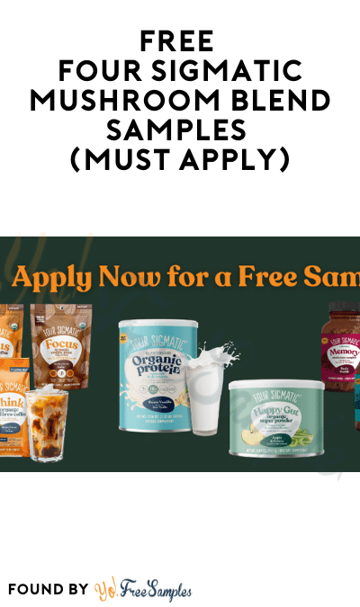 FREE Four Sigmatic Mushroom Blend Samples (Must Apply)