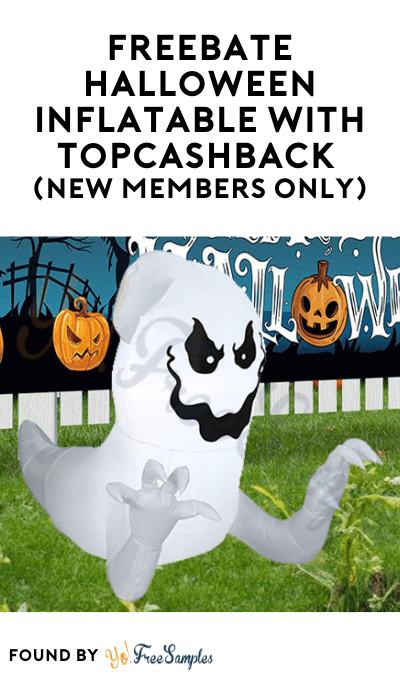 FREEBATE Halloween Inflatable with TopCashback (New Members Only)