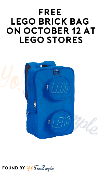 FREE LEGO Brick Bag on October 12 At LEGO Stores