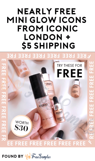 Nearly FREE Mini Glow Icons from Iconic London + $5 Shipping