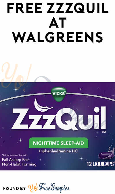 FREE Zzzquil Sleep Aid at Walgreens Online With $10+ Purchase