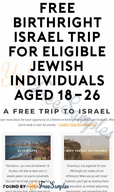 FREE Birthright Israel Trip for Eligible Jewish Individuals Aged 18-26