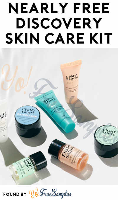 Nearly FREE Eight Saints Skincare Discovery Kit