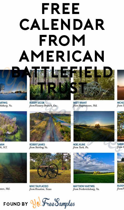 FREE 2024 Calendar from American Battlefield Trust