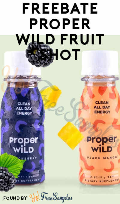 FREEBATE Proper Wild Energy Shot with WeStock (Venmo or Paypal Required)