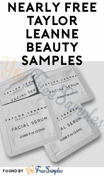 Nealy FREE Goddess Glow Pro-Aging Serum Sample from Taylor Leanne (Shipping Cost)
