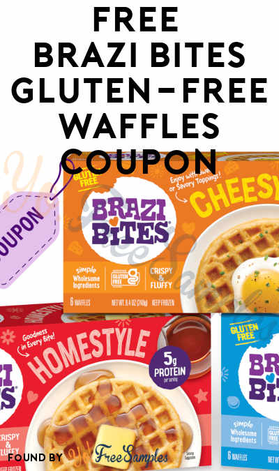 FREE Brazi Bites Gluten-Free Waffles Coupon