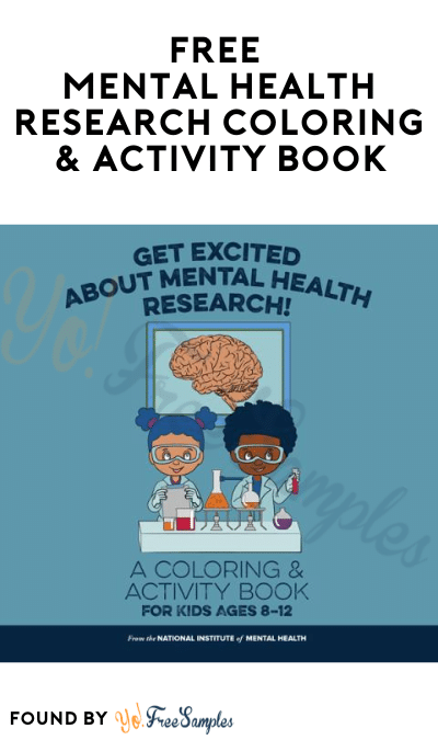FREE Mental Health Research Coloring & Activity Book