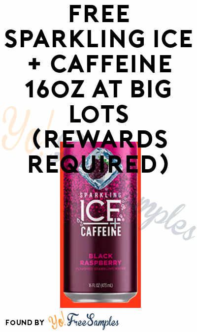 FREE Sparkling Ice + Caffeine 16oz at Big Lots (Rewards Required)