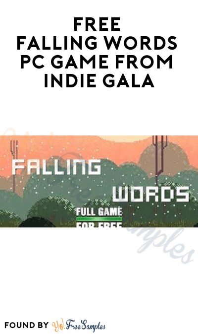 FREE Falling Words PC Game from Indie Gala