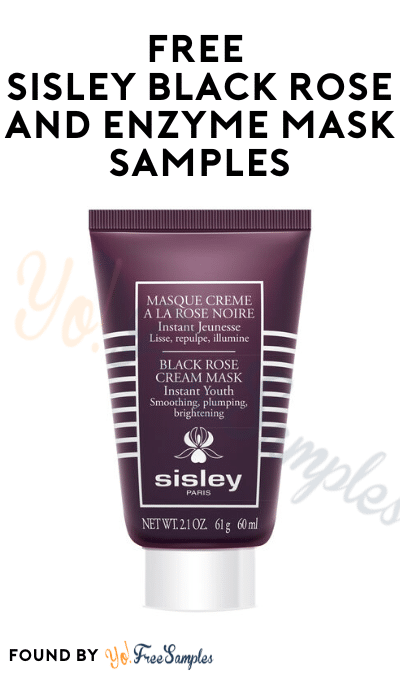 FREE Sisley Black Rose and Enzyme Mask Samples