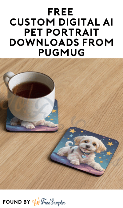 FREE Custom Digital AI Pet Portrait Downloads from PugMug